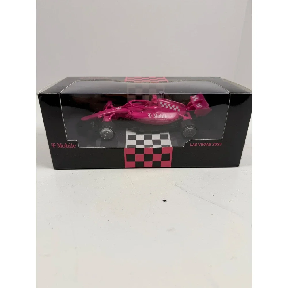 T-Mobile Las Vegas 2023 F1 Diecast Race Car Magenta Limited Edition Collectible